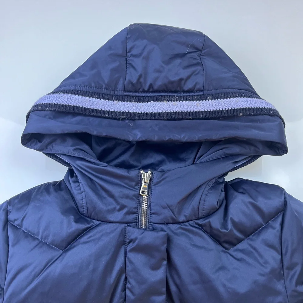 Bosideng Navy Puffer Coat N247-23 - Picture 3 of 8